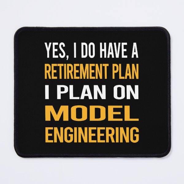 Item preview, My Retirement Plan Model Engineering Engineer designed and sold by shannonim7t.