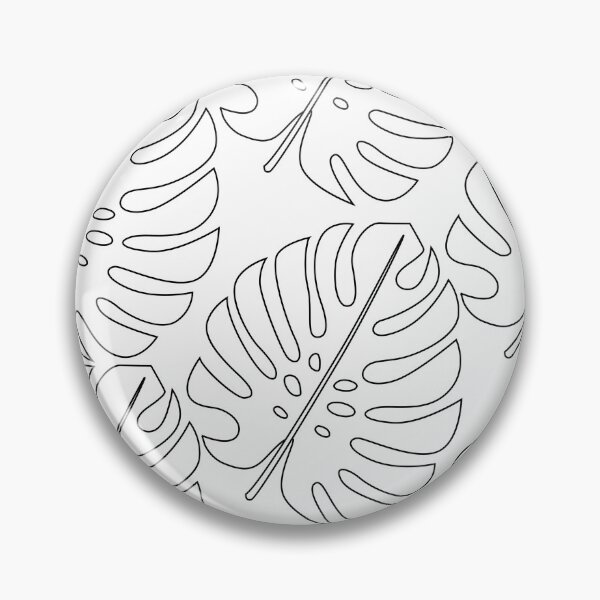 Item preview, Minimalistic Monstera Leaves Pattern designed and sold by GraphicsClub.