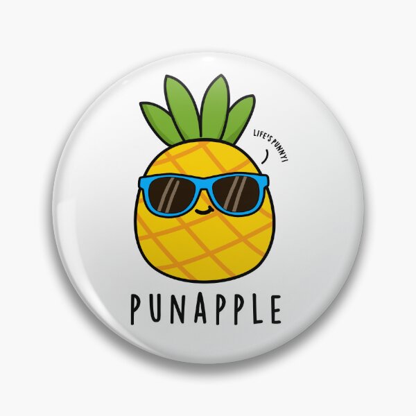 Item preview, Pun-apple Funny Fruit Pineapple Puns  designed and sold by punnybone.
