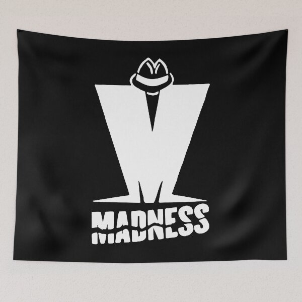 Item preview, Band Stencil - White Madness designed and sold by MatthewMelarkey.