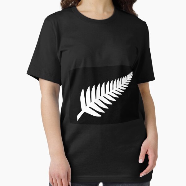 Item preview, Silver Fern On Black By Kyle Lockwood Sticker designed and sold by felyn3gloria.