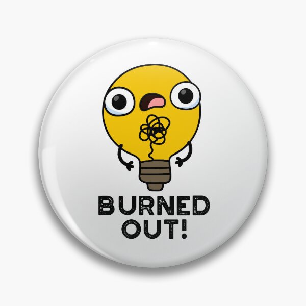 Item preview, Burned Out Cute Bulb Puns  designed and sold by punnybone.
