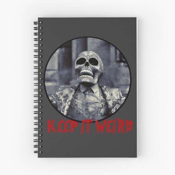 Item preview, Keep it weird skull designed and sold by animalcutie.