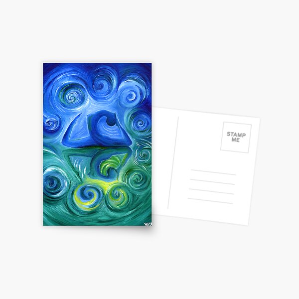 Cosmic Balance Postcard