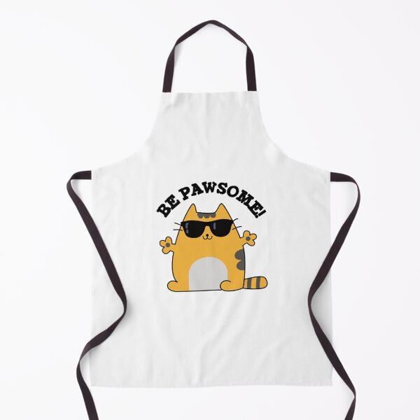 Item preview, Be Paw-some Cute Awesome Cats Puns designed and sold by punnybone.
