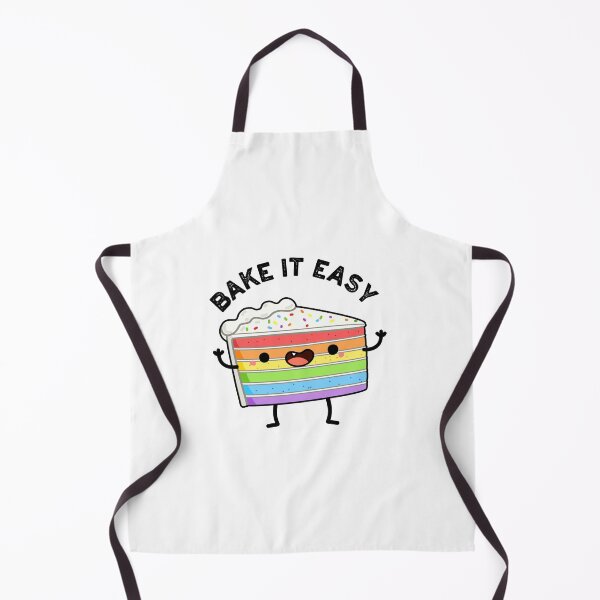 Item preview, Bake It Easy Cute Cake Puns designed and sold by punnybone.