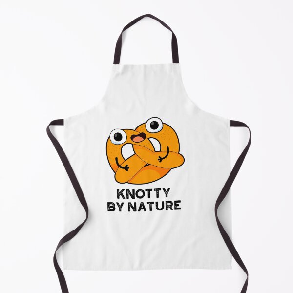 Item preview, Knotty By Nature Cute Pretzel Puns designed and sold by punnybone.