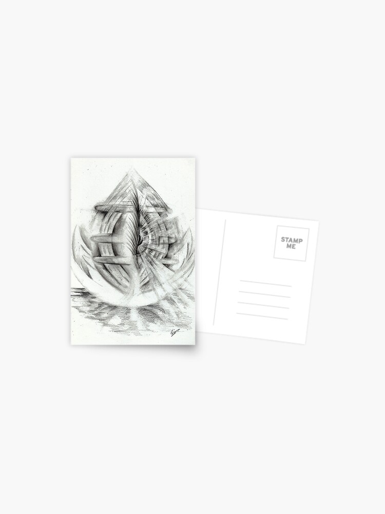 Thumbnail 1 of 2, Postcard, The Third Eye Of Shiva designed and sold by Lotusflower.