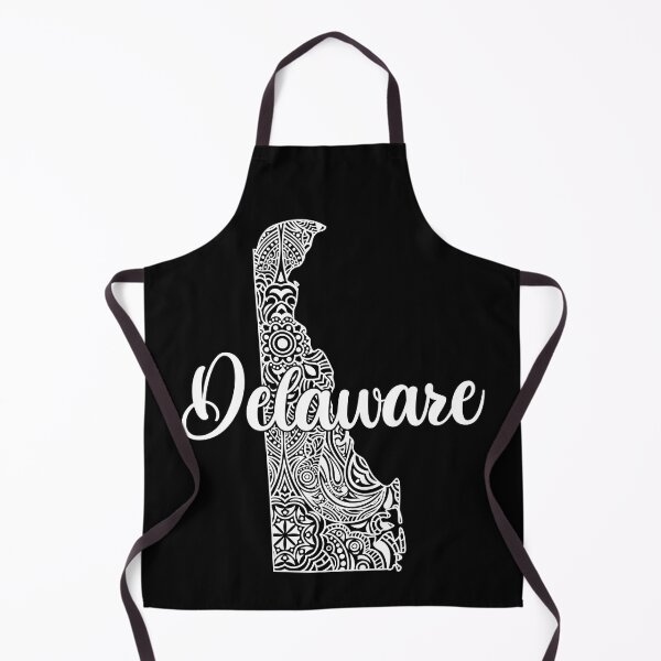 Item preview, Patriotic Decorative Mandala Style Map of Delaware designed and sold by mrhighsky.