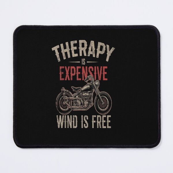 Item preview, Motorcycle Therapy Funny designed and sold by Sarena84.