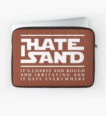 For sand haters (white) Laptop Sleeve
