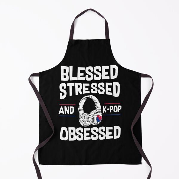Item preview, Blessed Stressed And Kpop Obsessed Korea Lover Music Gayo designed and sold by ZinOin.