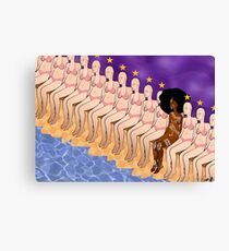 Caucasian Mediocrity Canvas Print