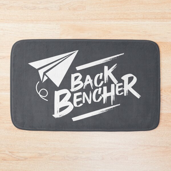 Item preview, Back Bencher, Cool & Cute, Cool Gray, Funny Quote, Last Benchers designed and sold by Rajan Supal.