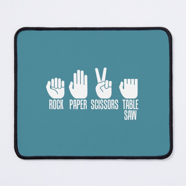 Item preview, Carpenters Rock Paper Scissor Table Saw Carpentry designed and sold by ZinOin.