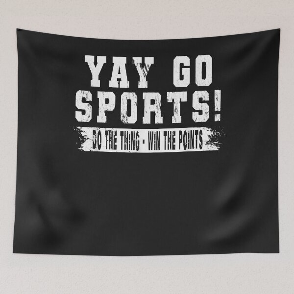 Item preview, Yay go sports vintage funny sports designed and sold by JoeMartinez1.
