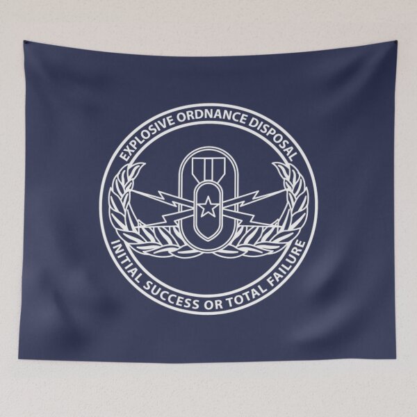 Item preview, Eod Explosive Ordnance Disposal White designed and sold by WeipPlays.
