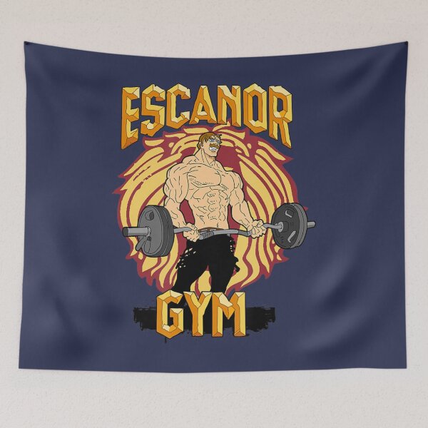Item preview, Escanor Gym Pride designed and sold by WeipPlays.