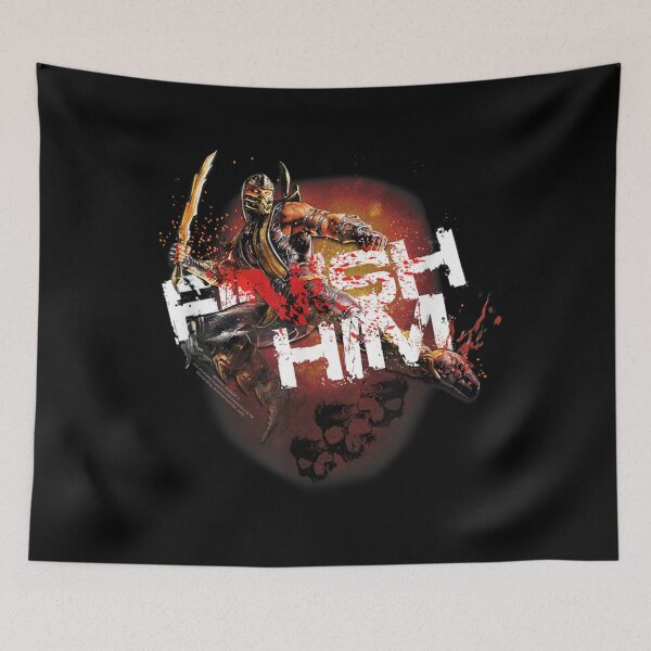Item preview, Mortal Kombat 9 Finish Him  designed and sold by HeatherRiveraa.