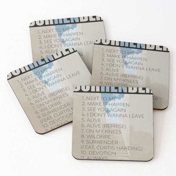 Item preview, Rufus Du Sol Merch Rufusdusol Surrender List   designed and sold by BaronSingh.