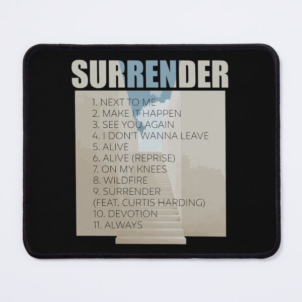 Item preview, Rufus Du Sol Merch Rufusdusol Surrender List   designed and sold by BaronSingh.