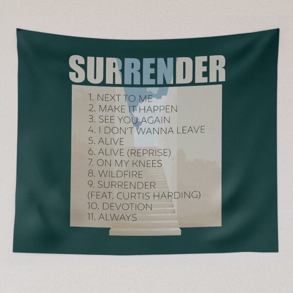 Item preview, Rufus Du Sol Merch Rufusdusol Surrender List   designed and sold by BaronSingh.