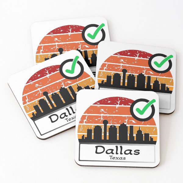 Item preview, Dallas Texas usa Skyline black  designed and sold by WhereIsTravis.