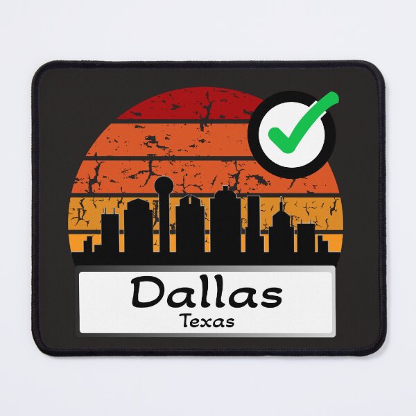 Item preview, Dallas Texas usa Skyline black designed and sold by WhereIsTravis.