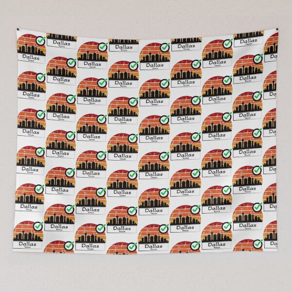 Item preview, Dallas Texas usa Skyline black  designed and sold by WhereIsTravis.