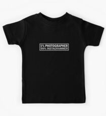 Fake Photographer Kids Tee