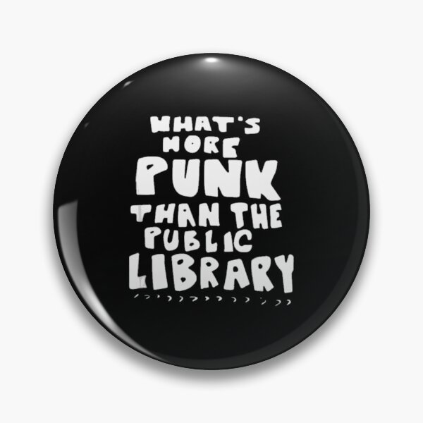 Item preview, What\u2019s-More-Punk-Than-The-Public-Library Librarian  designed and sold by AdonisShop.
