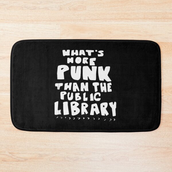 Item preview, What\u2019s-More-Punk-Than-The-Public-Library Librarian  designed and sold by AdonisShop.