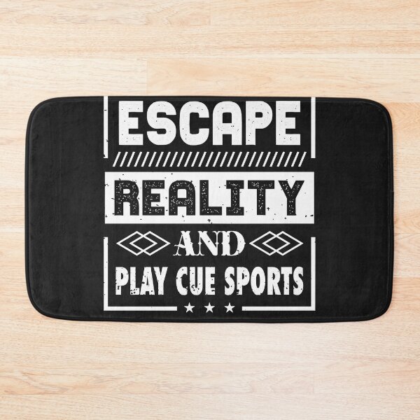 Item preview, Escape reality and play cue sports designed and sold by TimothyJudge.