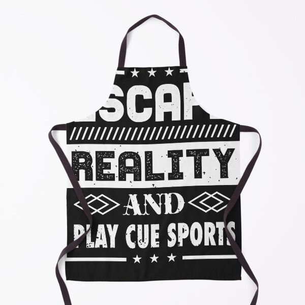 Item preview, Escape reality and play cue sports designed and sold by TimothyJudge.