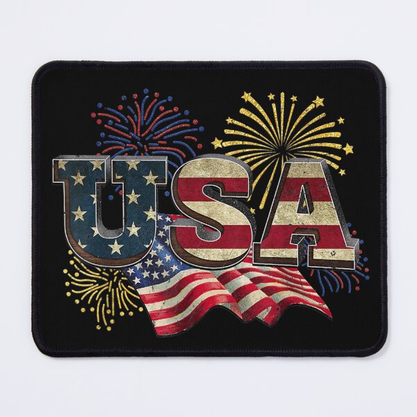 Item preview, USA US Flag Patriotic 4th of July America designed and sold by FUTURE SHIRT.