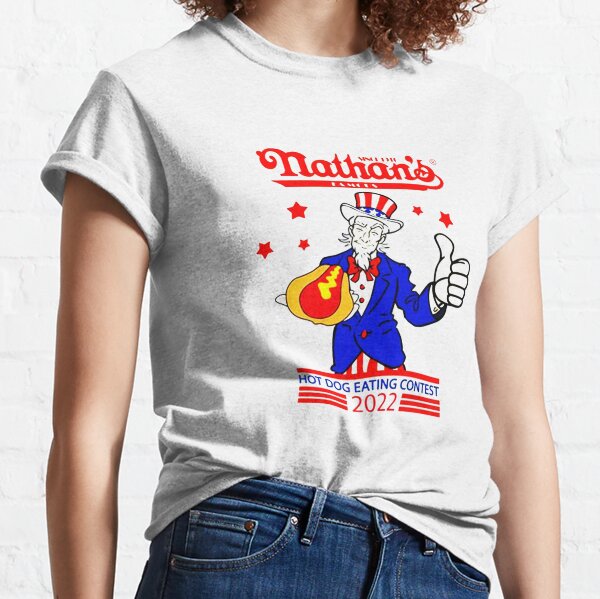 Hot Dog T Shirt Funny Graphic Shirts Silly Food Shirts for Men Women Kids Retro Vintage Hot Dog Eating Contest Tee Shirts