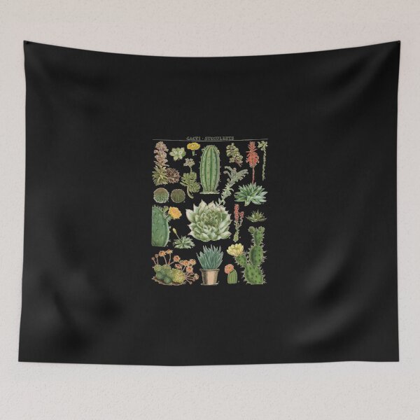 Item preview, Vintage Cactus Botanical Print Tee T shirt Succulent E designed and sold by bellerpatt.