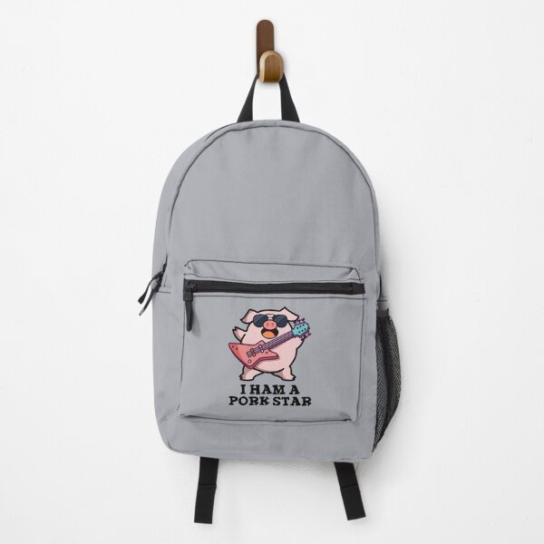 Item preview, I Ham A Pork Star Funny Rock Star Pig Puns designed and sold by punnybone.