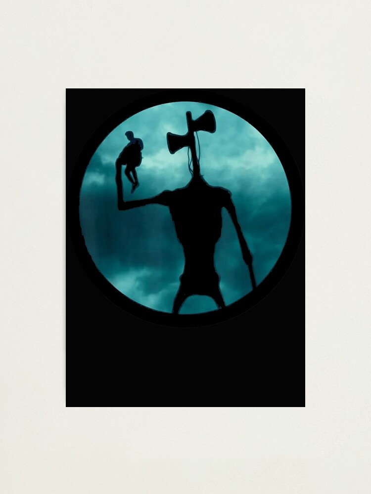 "Siren Head Sirenhead Creepypasta Horror Character" Photographic Print ...