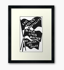 Black Lives Matter Framed Print