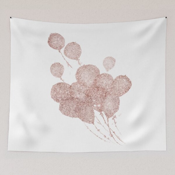 Item preview, Rose Gold Glitter Balloons designed and sold by GMM Designs.
