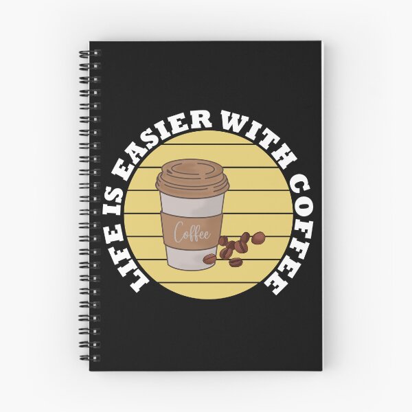Item preview, Life is easier with coffee T-Shirt and other product. designed and sold by SunriseD.