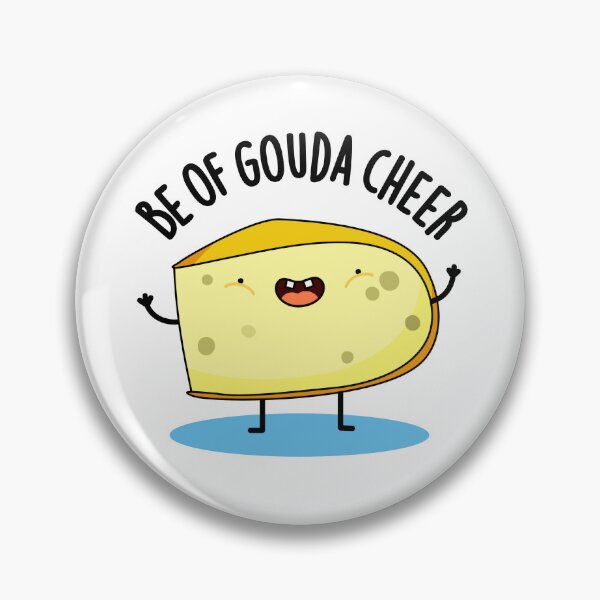 Item preview, Be Of Gouda Cheer Funny Cheese Puns  designed and sold by punnybone.
