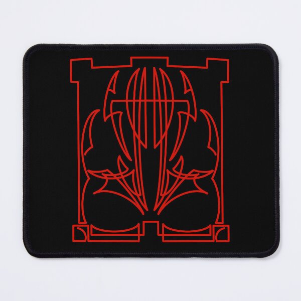 Item preview, Red Square Pinstripe  designed and sold by Goose Motors.