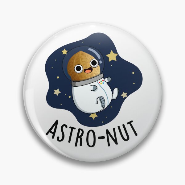 Artikelvorschau, Astro-Nut Lustige Nuss-Astronauten-Wortspiele entworfen und verkauft von punnybone.