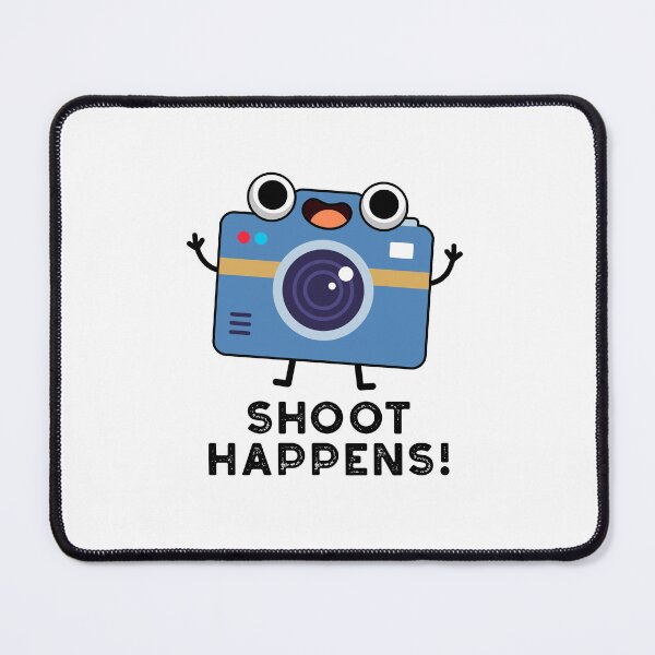 Item preview, Shoot Happens Funny Camera Puns  designed and sold by punnybone.