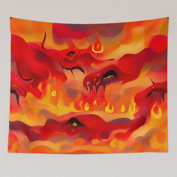 Item preview, Fires of Hell designed and sold by bradm50.
