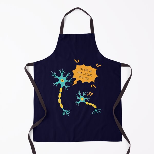 Item preview, An Axon to Grind Neuron Neuroscience Puns Funny Science Jokes designed and sold by CherieTree.