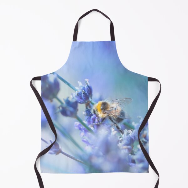 Item preview, Beautiful little bee enjoying the flowers designed and sold by CyaniRose.