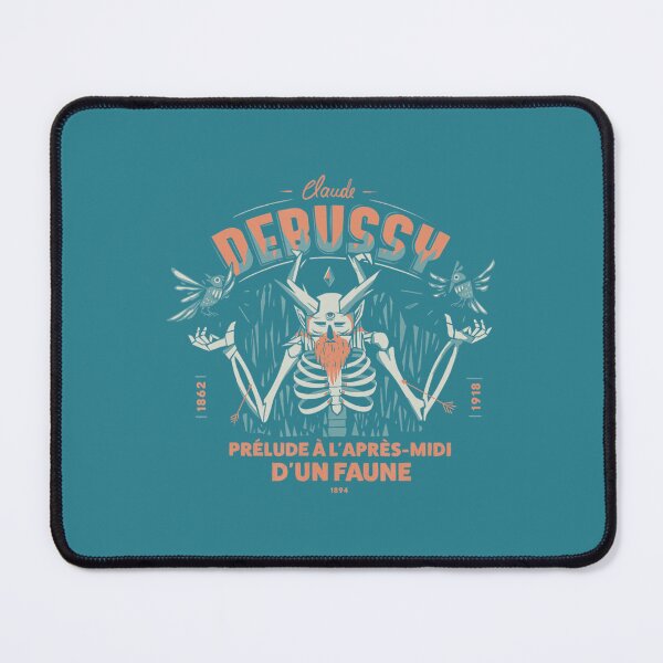 Item preview, Classic Music Claude Debussy Prã©Lude Faun Skeleton designed and sold by ZinEio.